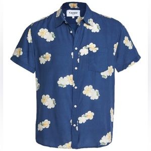 Corridor men’s short sleeve floral button up